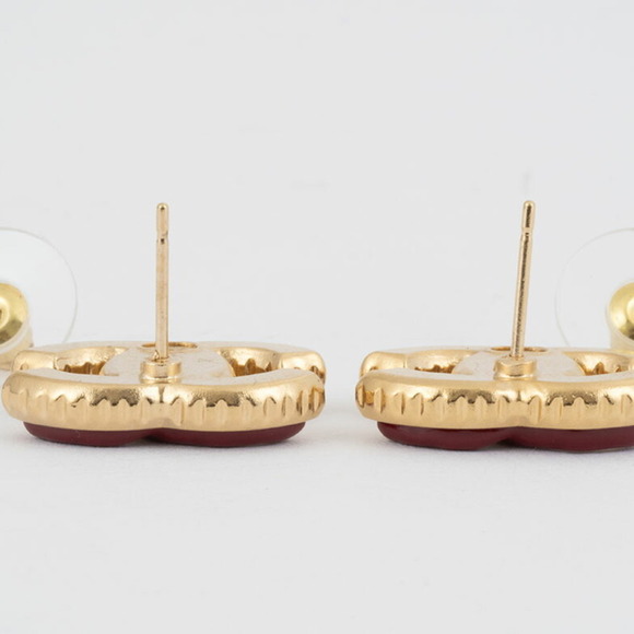 CHANEL Red Earrings - Picture 7 of 11